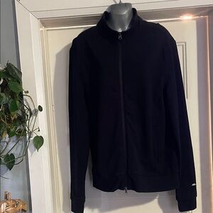 Roots mens Black Full-Zip Sweater
